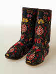 Hand-made and mashine embroidery