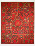Hand-made and mashine embroidery