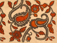 Stamps and national fabrics
